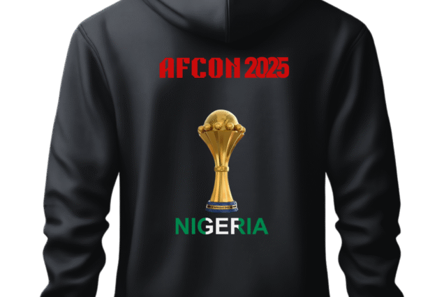 AFCON 2025 Black Hoodie