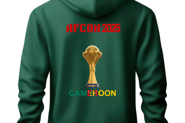 AFCON 2025 Green Hoodie Cameroon