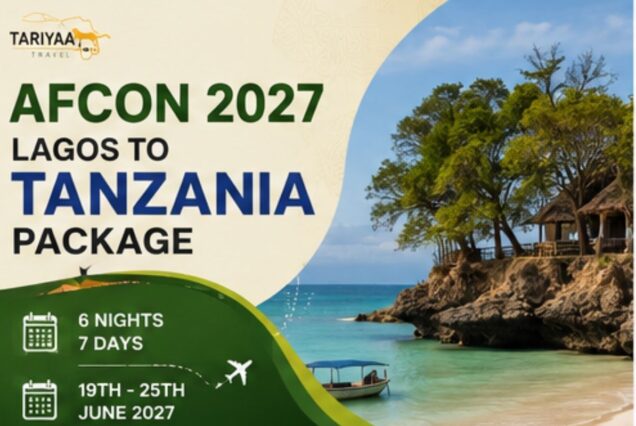 AFCON 2027: Zanzibar, Tanzania (6 Nights/7 Days)